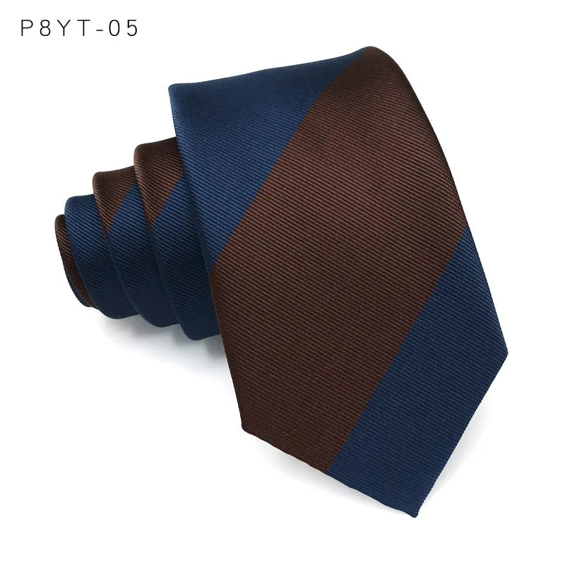 The Wellington Stripe Silk Tie