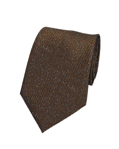 Chestnut Weave Silk Tie