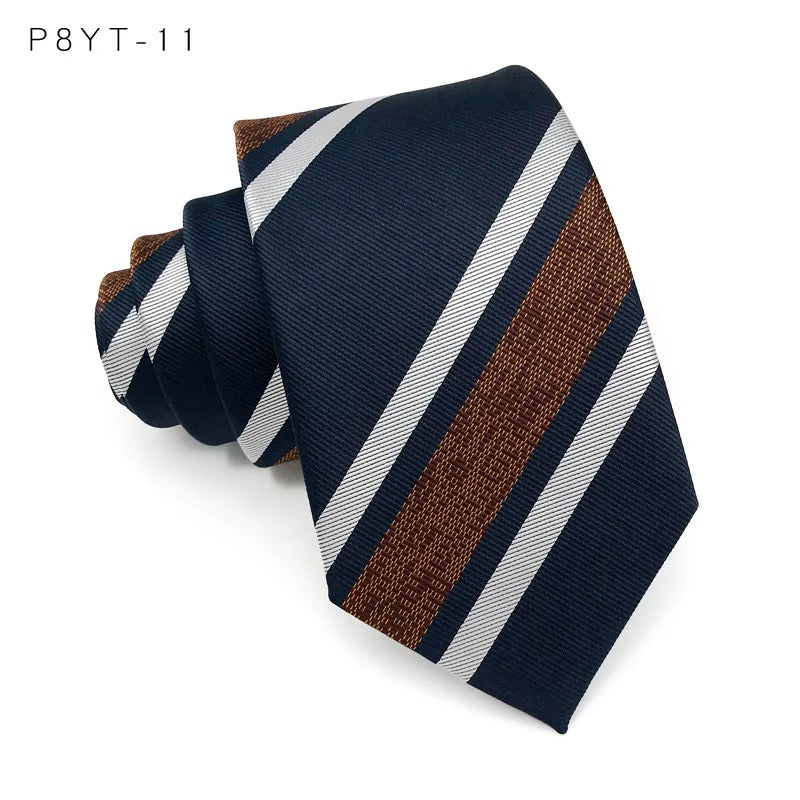 The Windsor Stripe Silk Tie