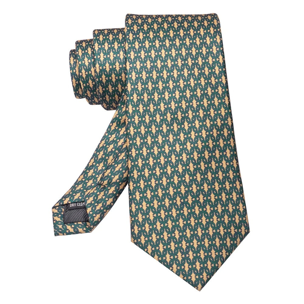 The Kensington Green Silk Tie