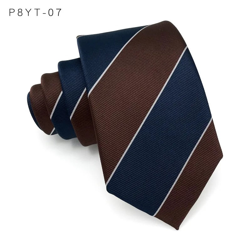 The Belgravia Stripe Silk Tie