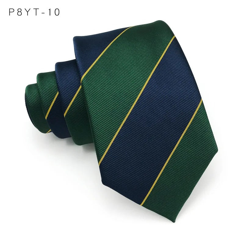 The Grosvenor Stripe Silk Tie