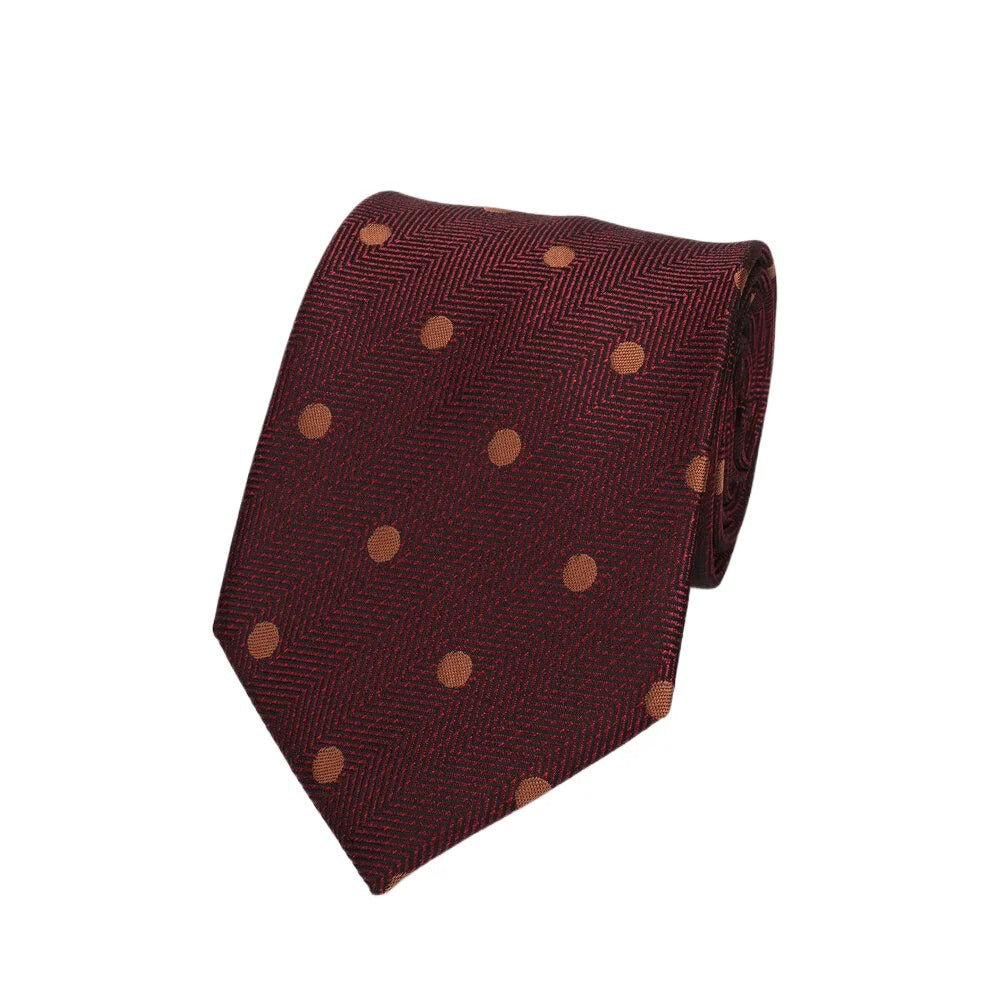 The Mayfair Dot Silk Tie