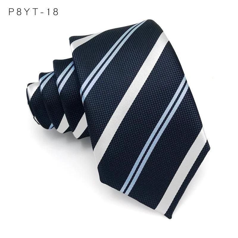 The Cavendish Navy Silk Tie
