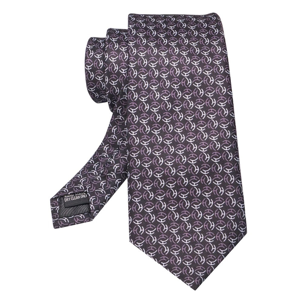 The Windsor Plum Silk Tie
