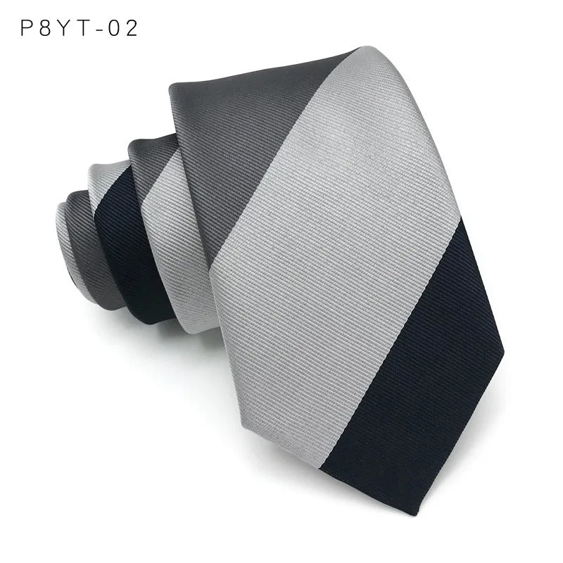 The Cromwell Stripe Silk Tie