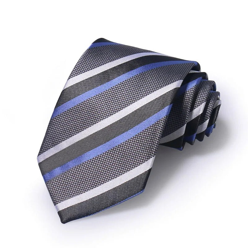 The Langford Cobalt Steel Stripe