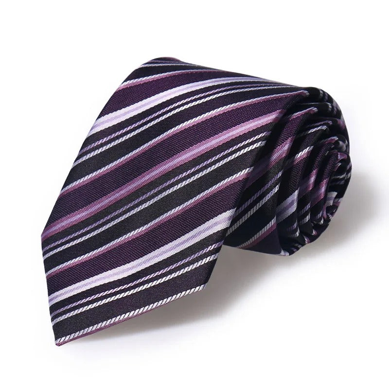 The Montclair Regent Plum Stripe